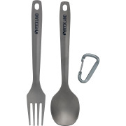 Set couverts titane Rockland Titanium Set girs grey