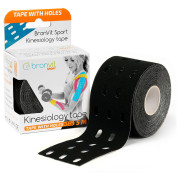 Bande kinésiologie BronVit Sport Kinesio Tape děrovaný vert