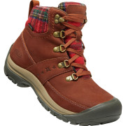 Bottes hiver femme Keen Kaci III Winter Mid Wp Women brun tortoise shell/red plaid