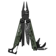 Outil multifonction Leatherman Signal Green Topo noir/vert černá+zelená