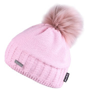 Bonnet de ski femme Sherpa Amber rose Rose