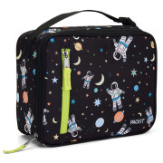 Boîte alimentaire Packit Classic Lunch Box noir / blanc Spaceman