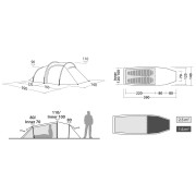 Tente de randonnée Robens Roamer 2 LW