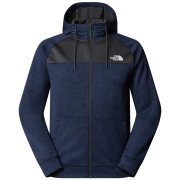 Sweatshirt fonctionnel homme The North Face Reaxion Fleece F/Z Hoodie - Eu bleu foncé Summit Navy Dark Heathe