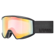 Masques ski Uvex Blast V noir BLACK MATT DL/RAINBOW-CLEAR S1-3
