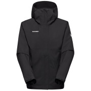 Veste femme Mammut Treeline Light HS Hooded Jacket noir black 0001