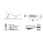 Tente de randonnée Robens Cress 1 Pro