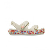 Sandales enfant Crocs Crocband Cruiser Glow Confetti Band Sandal Summit White/Guava