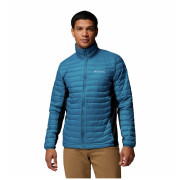 Veste homme Columbia Powder Pass™ Hybrid Jacket bleu Phoenix Blue, Black