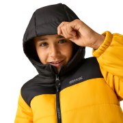 Veste d'hiver enfants Regatta Lofthouse Black/Mustard