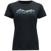 T-shirt fonctionnel femme Devold Eidsdal Merino 150 Tee Wmn bleue Ink