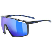 Lunettes Uvex MTN PERFORM vert / bleu BLACK-BLUE M/MIR.BLUE