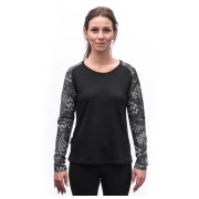 T-shirt technique à manches longues pour femme Sensor Merino Blend Impress