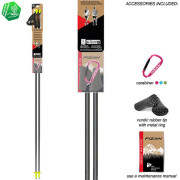 Bâtons de marche nordique Fizan Carbon Pro 2-pcs