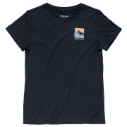 T-shirt femme Devold Classic "Summit" Tee Wmn noir INK