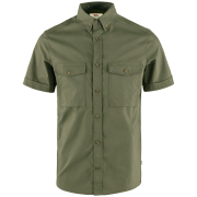 Chemise homme Fjällräven Övik Air Stretch SS Shirt M vert Laurel Green