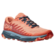 Chaussures femme Hoka W Torrent 3 rose / bleu PAPAYA / REAL TEAL