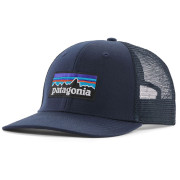 Casquette Patagonia P-6 Logo Trucker Hat bleu / gris New Navy