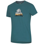 T-shirt homme Ocún Classic T Men Bus-Stone turquoise Blue Hydro