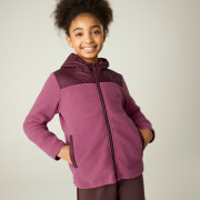 Sweatshirt enfant Regatta Myla Hybrid Jacket Fig/Violet