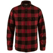 Chemise homme Fjällräven Övik Heavy Flannel Shirt M rouge / noir Red-Black