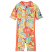 Maillot bain enfant Reima Vesihiisi rose / bleu Misty Red