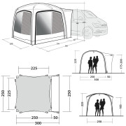 Tente caravane Outwell Shalecrest