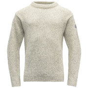 Sweatshirt fonctionnel homme Devold Nansen Wool Sweater gris clair GREY MELANGE