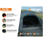 Tente de randonnée Vango Tay 400