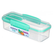 Boîte à goûter Sistema Snack Attack To Go turquoise mint
