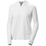 Sweat-shirt femme Helly Hansen W Shine Solen 1/2 Zip Hoodie blanc 001 WHITE