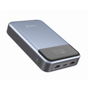 Banque d'énergie Swissten POWER BANK 20000 mAh noir / argenté