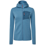 Sweat-shirt femme Mountain Equipment Lumiko Hooded W's Jacket bleue Stellar/Majolica