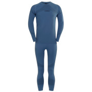 Sous-vêtements thermiques hommes Fundango Seamless Baselayer Set bleu foncé patriot blue