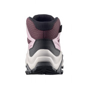 Chaussures enfant Salomon X Ultra Mid Gtx J Huckleberry-Dawn Pink-Concord Grape
