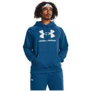 Sweat-shirt homme Under Armour Rival Fleece Logo HD bleue Varsity Blue / / White