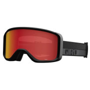 Masques ski Giro Sagen vert Black/Grey Flow Amber Scarlet/Yellow