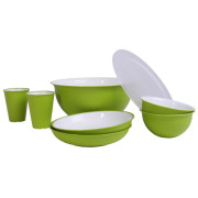 Ensemble vaisselle Omada Sanaliving Pic-Nic Set 8 green Verdemel