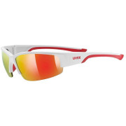 Lunettes soleil Uvex sportstyle 215 blanc White/Red