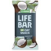Barre Lifefood Lifebar Oat Snack kokosový BIO 40 g
