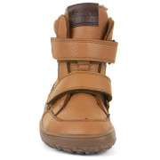 Bottes d'hiver enfant Frodo Barefoot Tex Winter Cognac