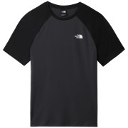 T-shirt fonctionnel homme The North Face Tanken Raglan Tee - Eu noir / gris Asphalt Grey/Tnf Black