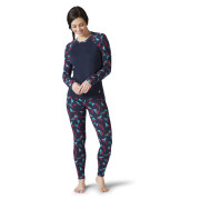 T-shirt fonctionnel femme Smartwool W Merino 250 Baselayer Pattern Crew Bxd
