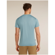 T-shirt fonctionnel homme Icebreaker Merino Blend 125 Cool-Lite™ Sphere SS Tee Across the Peaks