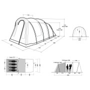 Tente familiale Outwell Rockwell 4