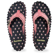 Tongs femme Gumbies Primrose noir / rose Primrose