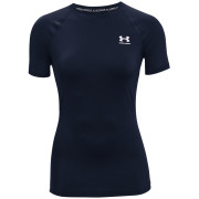 T-shirt fonctionnel femme Under Armour HG Authentics Comp SS bleu foncé MidnightNavy/White