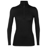 T-shirt femme Icebreaker W's 200 Oasis LS Half Zip vert Black