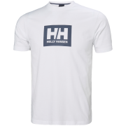 T-shirt homme Helly Hansen Hh Box T 2.0 blanc White