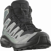 Chaussures enfant Salomon Xa Pro Mid Wp J Black-Sedona Sage-Wrought Iron